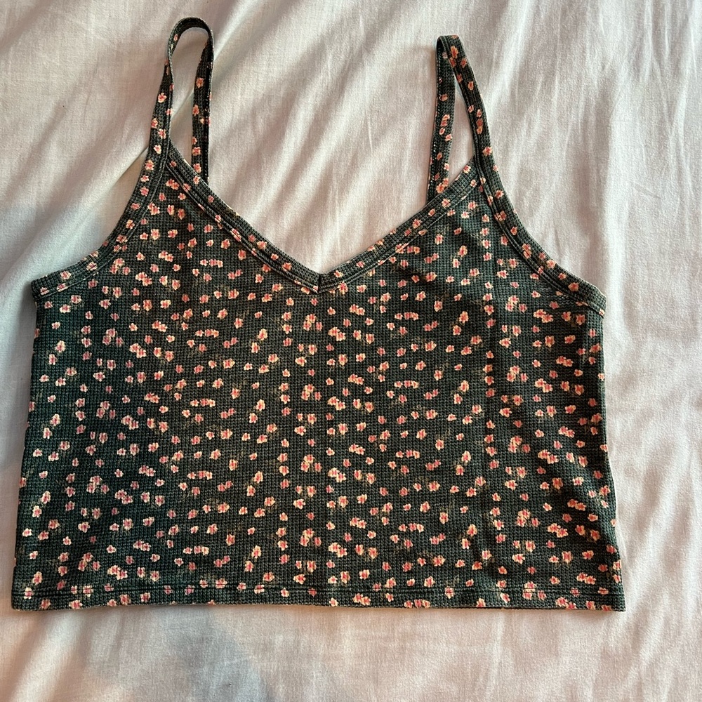 American Eagle Floral Tank Top